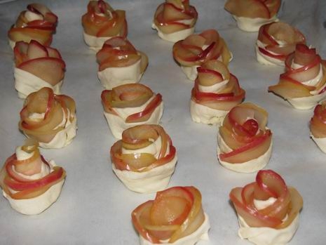 троянди на противні