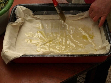 викладаємо основу пирога