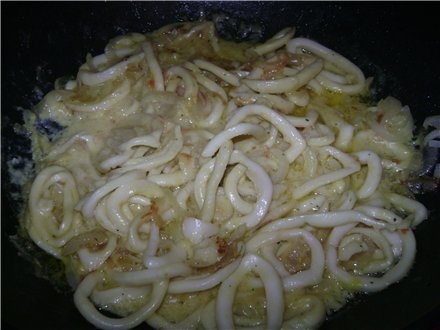 Смажимо кільця кальмара