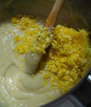 з'єднуємо з цедрою апельсина