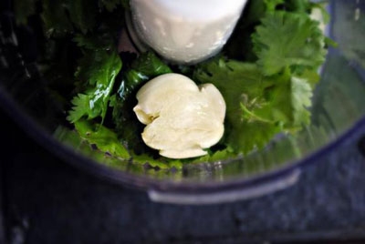 часник і зелень