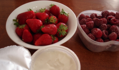 інгредієнти для мусу