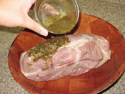 м'ясо в маринаді