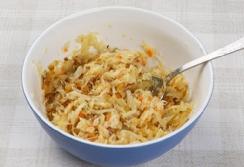 вареники з капустою