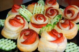 Ковбасні "Трояндочки"