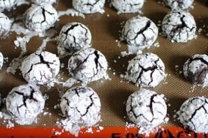 Печиво з м&;ятою і темним шоколадом