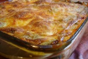 Часникова лазанья (аджада)