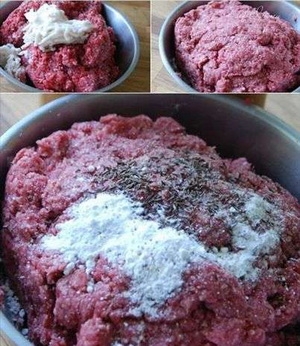 Заправляємо спеціями фарш
