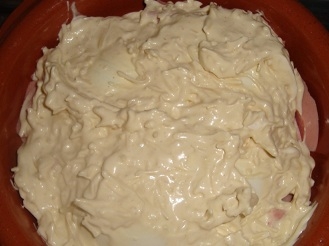 Заправляємо блюдо соусом