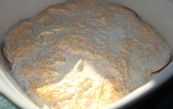 заливаємо блюдо заправкою