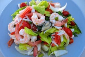 Салат «морський коктейль»