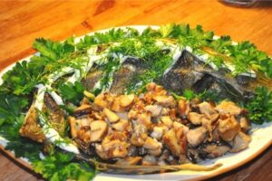 Стерлядь «По-королівськи»