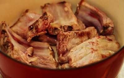 обсмажуємо реберця