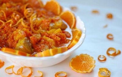 курка з мандаринами
