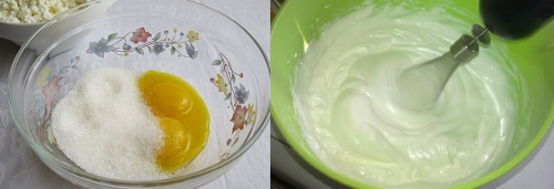 Збиваємо жовтки і білки міксером