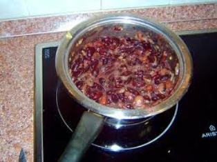 тушкуємо квасоля