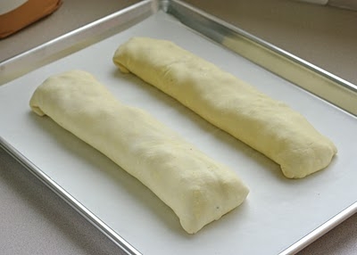 викладаємо штрудель на деко