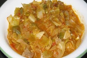 Баранина з капустою