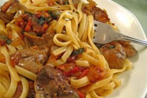 Куряча печінка «швидке частування»