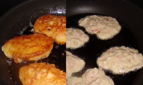 обдариваем оладки-піци