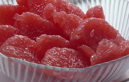 Очищений грейпфрукт