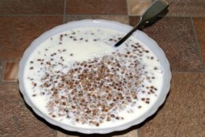Гречана каша з молоком