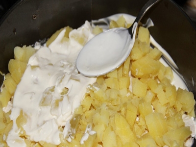шар картоплі