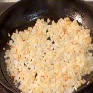 обсмажений лук