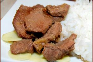 Яловичина в соєвому соусі за 25 хвилин