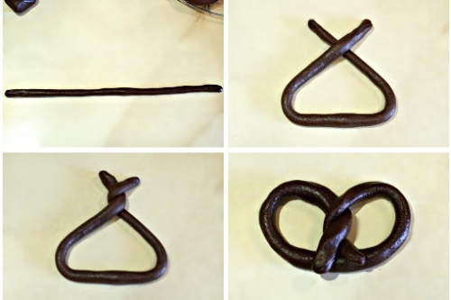 формуємо кренделі