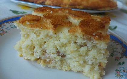 Пшенный пиріг у розрізі