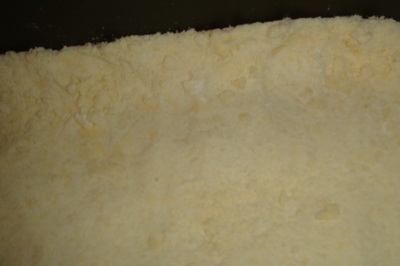 перший шар насипного пирога