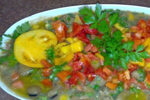 Гарячий салат по-дамасски