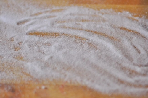 розсипаємо цукор