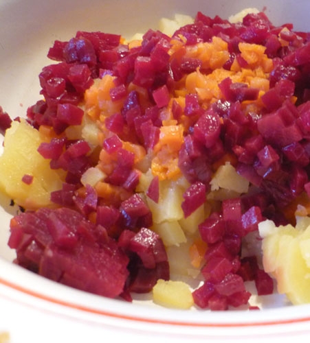 Подрібнені інгредієнти