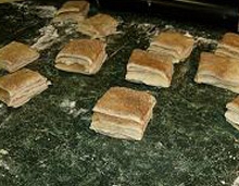 розрізаємо гармошку на шматочки