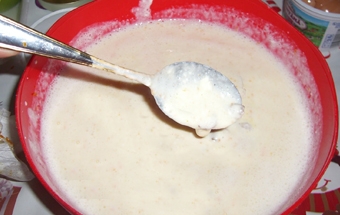 замішуємо тісто