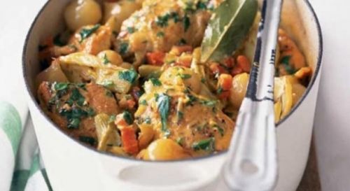 подаємо гуляш з курки