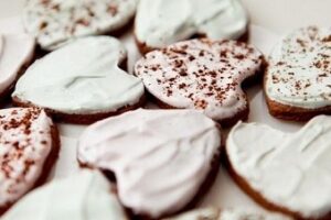 Шоколадне печиво з безе