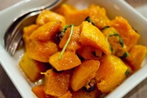 Запечений гарбуз з медом