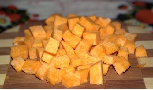 запікаємо гарбуз