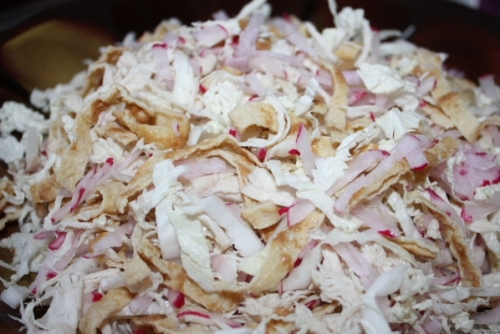 змішуємо салат кошлатий