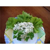 Салат з м&;ясом криля