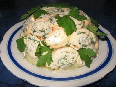 готовий салат клумба