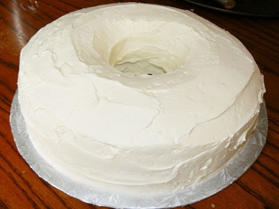 торт в кремі