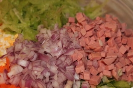 Нарізаємо інші інгредієнти