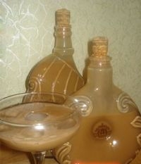 змішуємо і наполягаємо лікер за першим рецептом