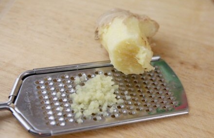 натертий імбир