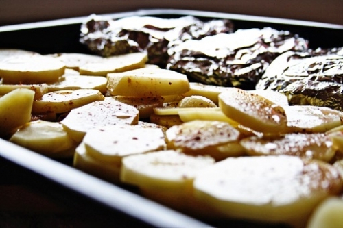 блюдо готове для запікання