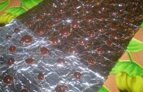 готуємо шоколадні краплі